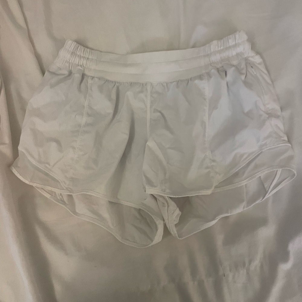 White Lululemon hotty hots